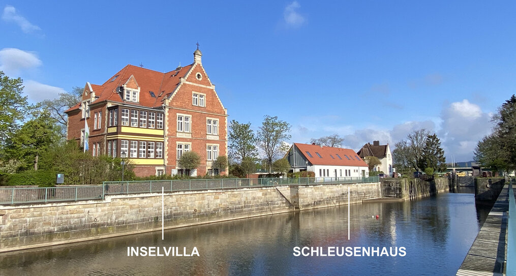 Ferienwohnung Inselvilla und Schleusenhaus in Hameln